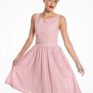 BARBIE Lindy Bop Delta Gingham Dress with Pockets